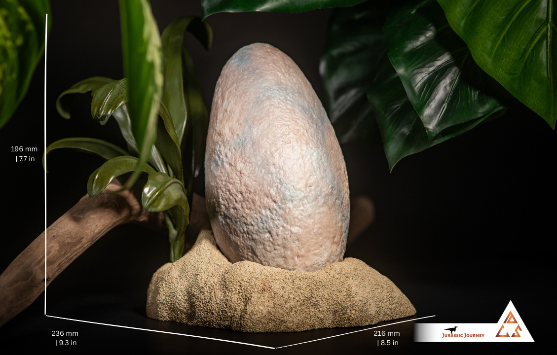 Velociraptor Egg | Sand Nest Display Edition | 1:1 scale collectible item