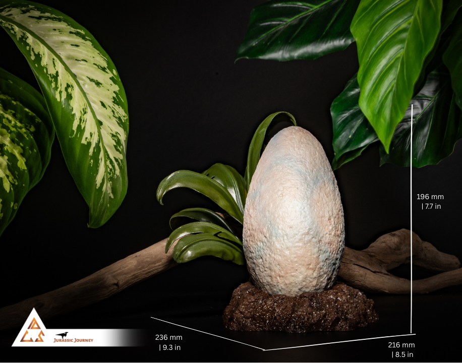 Velociraptor Egg | Mud Nest Display Edition | 1:1 scale collectible item