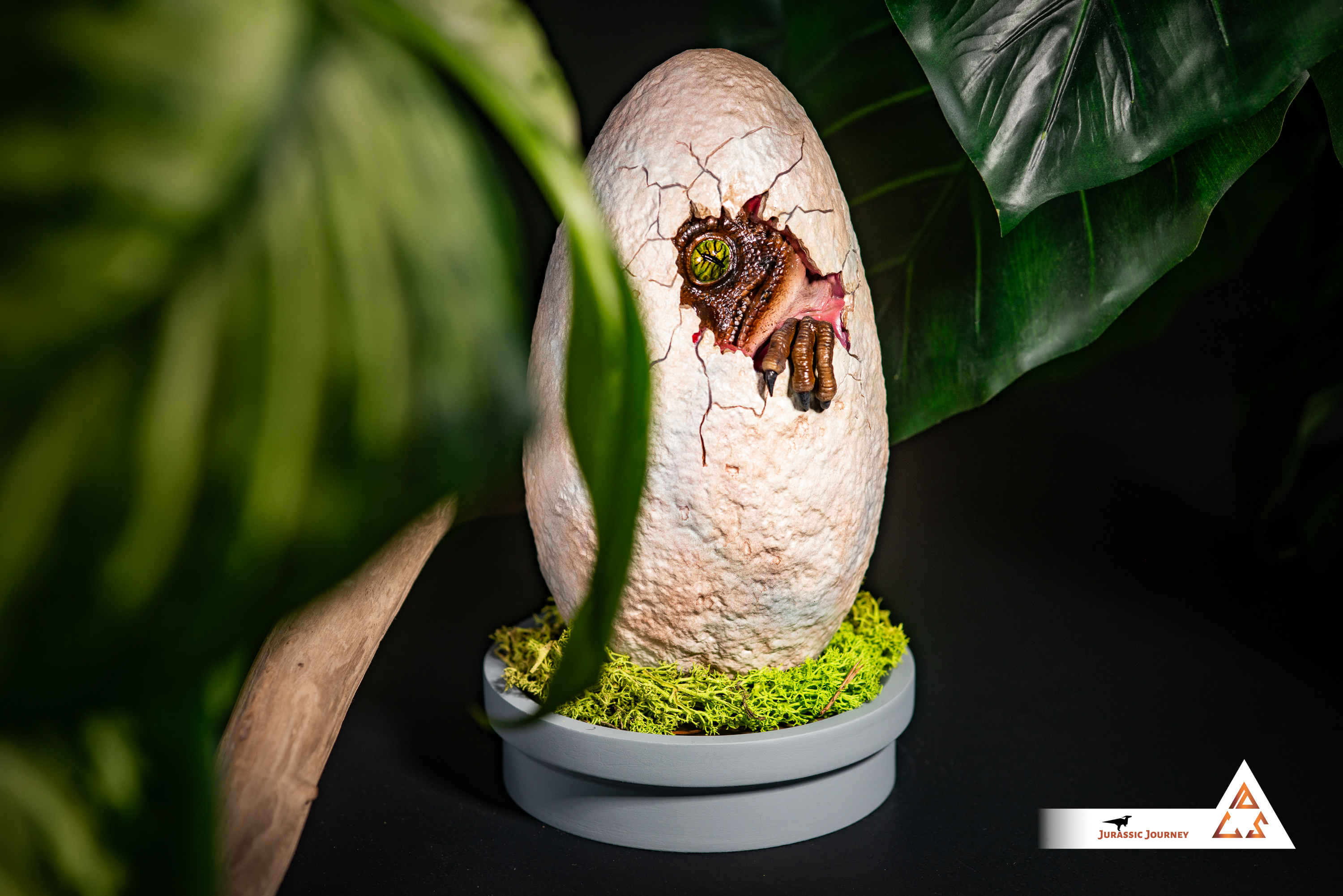 Velociraptor in Egg | Breach Edition | 1:1 scale collectible item
