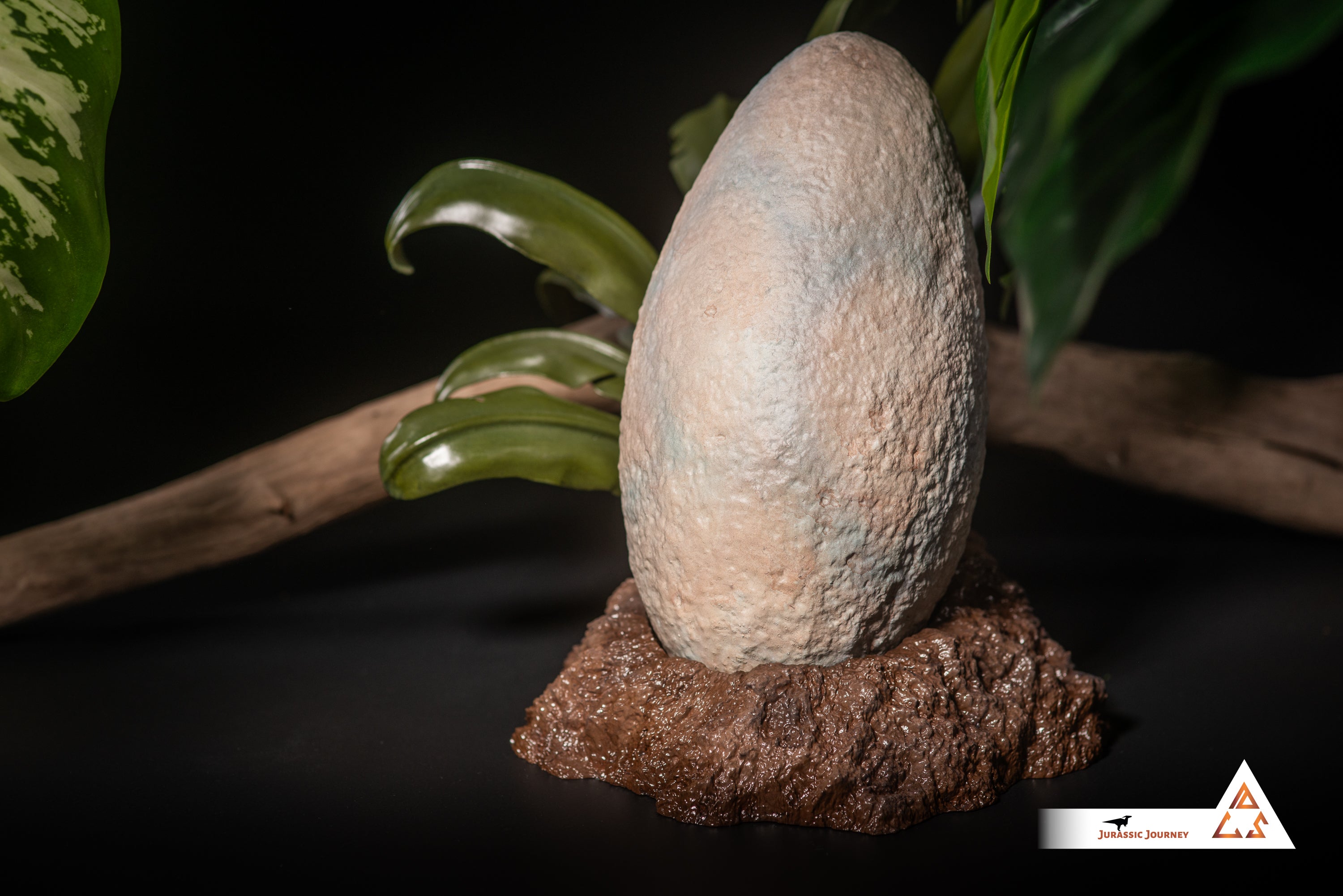 Velociraptor Egg | Mud Nest Display Edition | 1:1 scale collectible item