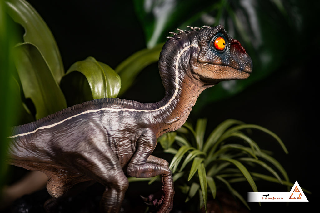 Velociraptor Baby with Mud Base | Killer Edition | 1:1 scale collectible figure